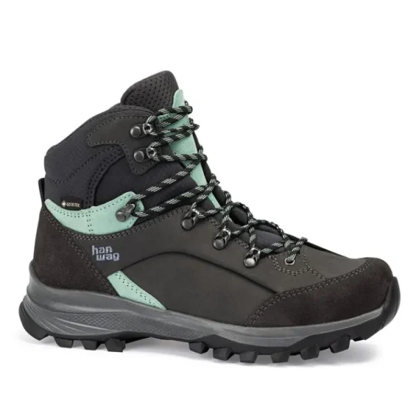 Outdoorschoenen^Hanwag Alta Bunion II Lady GTX Asphalt-Mint