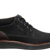 Veterschoenen^Australian Footwear Dexter Nubuck Zwart