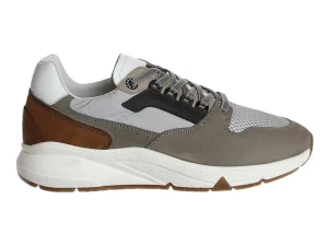 Sneakers^Berkelmans 221042 Zandvoort grey nubuck