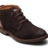 Veterschoenen^Berkelmans Oporto 232034 0194 Dark Brown Suede