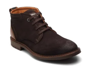 Veterschoenen^Berkelmans Oporto 232034 0194 Dark Brown Suede