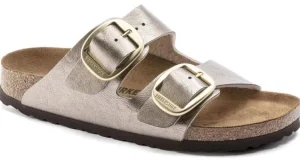 Slippers^Birkenstock Arizona Big Buckle 1020882 graceful taupe