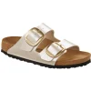 Slippers^Birkenstock Arizona Big buckle graceful pearl white