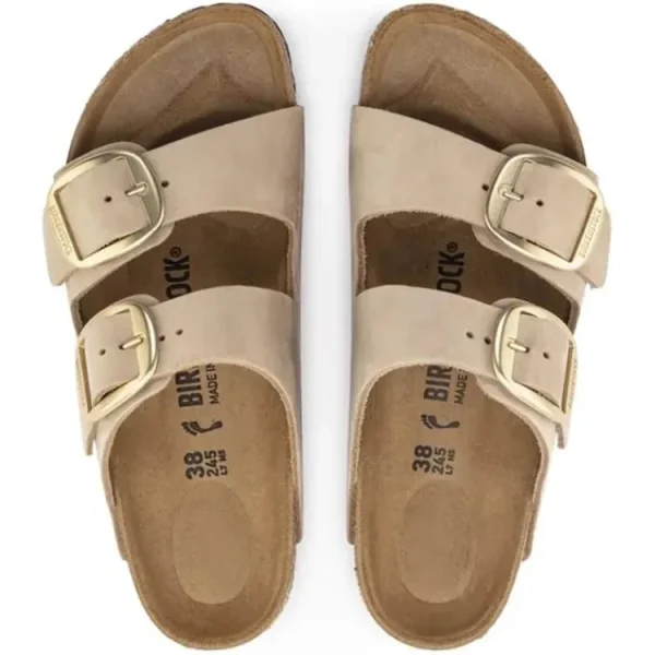 Slippers^Birkenstock Arizona Big Buckle 1024064 sandcastle