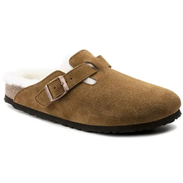 Slippers | Slippers^Birkenstock Boston VL/ Shearling mink