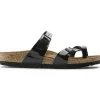 Slippers^Birkenstock Mayari schwarz lack