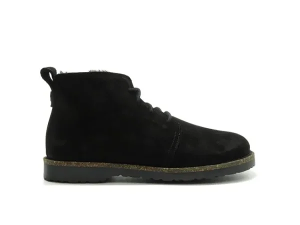 Veterschoenen^Birkenstock Uppsala Chukka Shearling 1028154 black