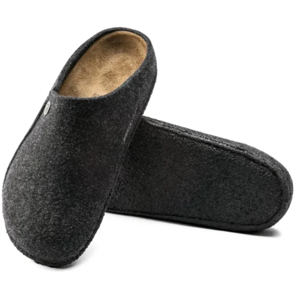 Instappers | Pantoffels^Birkenstock Zermatt Rivet 1014938 anthracite