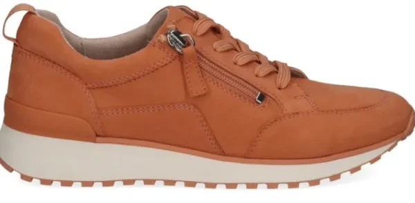 Sneakers^Caprice 9-23702-42 orange suede