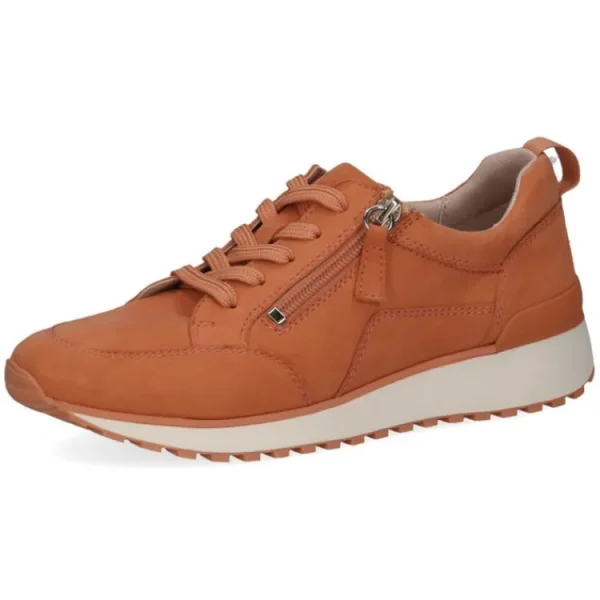 Sneakers^Caprice 9-23702-42 orange suede