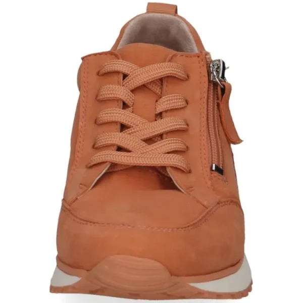 Sneakers^Caprice 9-23702-42 orange suede