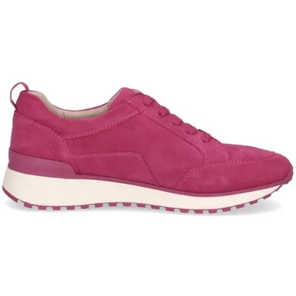 Sneakers^Caprice 9-23702-42 fuchsia suede