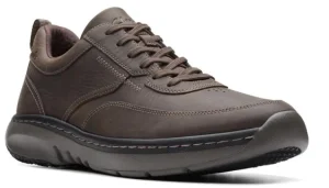 Veterschoenen^Clarks PRO LACE dark brn tumbled