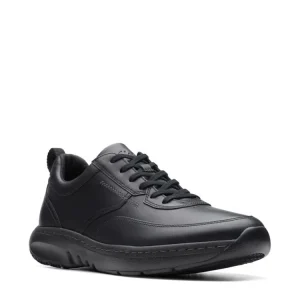 Sneakers^Clarks PRO LACE black leather