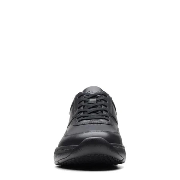 Sneakers^Clarks PRO LACE black leather