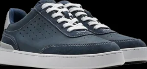 Veterschoenen^Clarks COURTLITE RUN navy nubuck