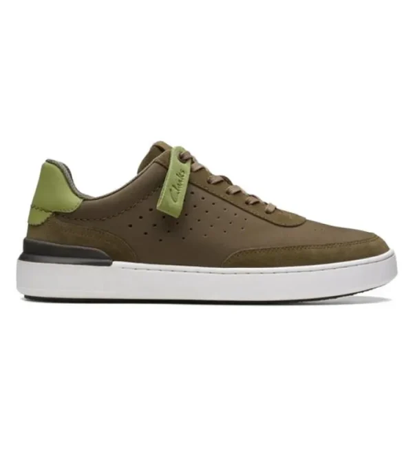 Sneakers^Clarks Courtlte Tor olive