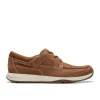 Sneakers^Clarks SAILVIEW LACE light tan nubuck