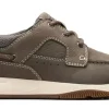 Veterschoenen^Clarks SAILVIEW LACE taupe nubuck