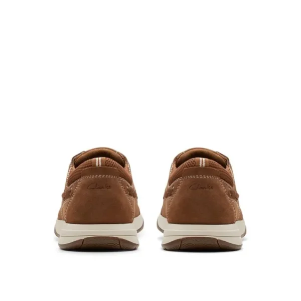 Sneakers^Clarks SAILVIEW LACE light tan nubuck