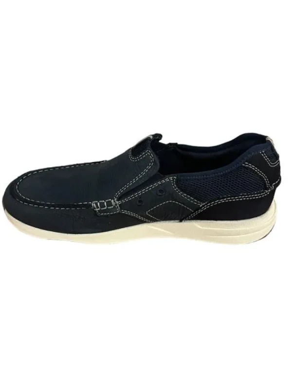 Instappers^Clarks SAILVIEW STEP navy nubuck