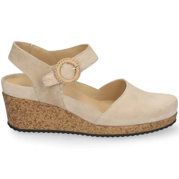 Sandalen^Durea 5919 wijdte H beige