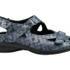 Sandalen^Durea 7258 wijdte H BLAUW