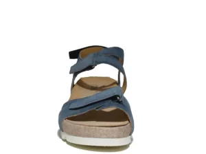 Sandalen^Durea 7421 wijdte H blauw