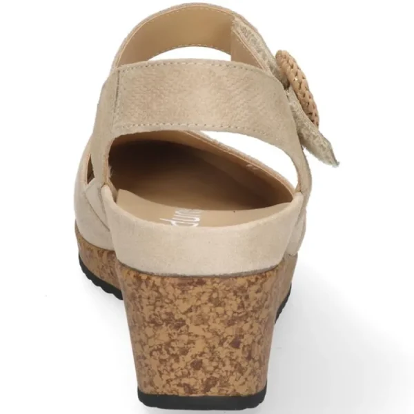 Sandalen^Durea 5919 wijdte H beige