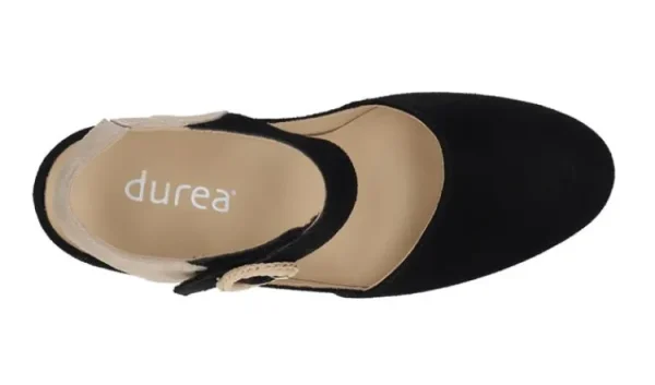 Sandalen^Durea 5919 wijdte H zwart