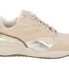 Veterschoenen^Durea 6308 wijdte K beige