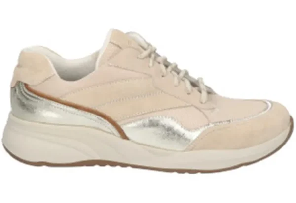 Veterschoenen^Durea 6308 wijdte K beige