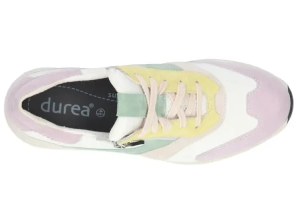 Sneakers^Durea 6292 wijdte K meerkleurig