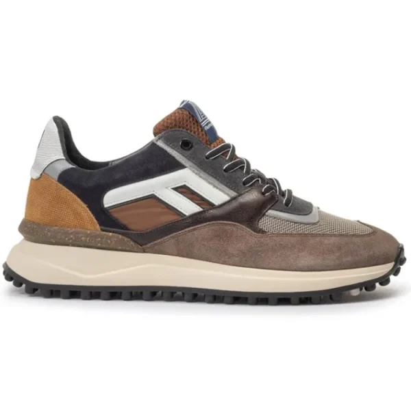 Sneakers^Floris van Bommel SFM-10139 taupe