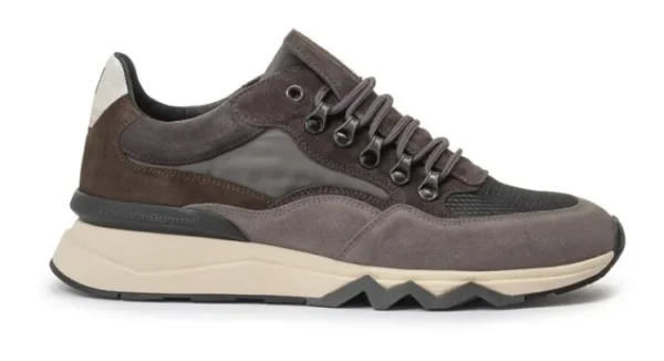 Veterschoenen^Floris van Bommel SFM-10135 darkgrey