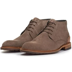 Veterschoenen^Floris van Bommel SFM-50141 taupe