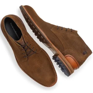 Veterschoenen^Floris van Bommel SFM-50141 cognac