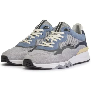 Sneakers^Floris van Bommel SFM-10136 lightblue