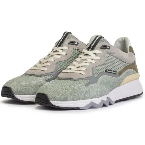 Sneakers^Floris van Bommel SFM-10136 lightgreen