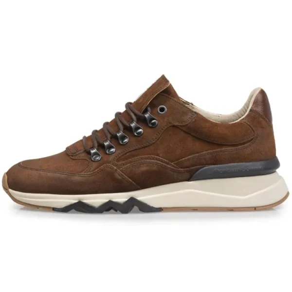 Sneakers^Floris van Bommel SFM-10135 cognac