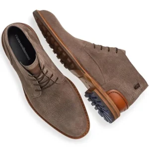 Veterschoenen^Floris van Bommel SFM-50141 taupe