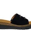 Slippers^Gabor 42.892 schwarz (uni+gold)