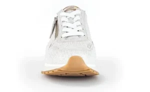 Veterschoenen^Gabor 66.378 bianco/oro/puder