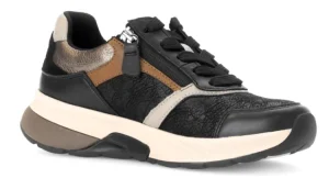 Sneakers^Gabor Rollingsoft 56.847 schwarz/desert k.