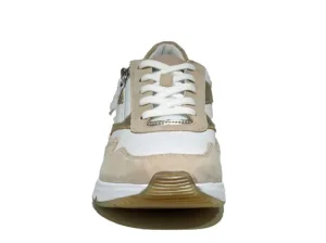 Sneakers^Gabor Rollingsoft 46.896 weiss/oak/puder