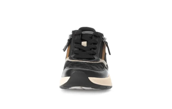 Sneakers^Gabor Rollingsoft 56.847 schwarz/desert k.