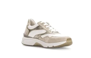 Sneakers^Gabor Rollingsoft 66.896 weiss/oak/puder