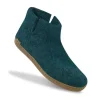 Pantoffels^Glerups G Boot Petrol Groen