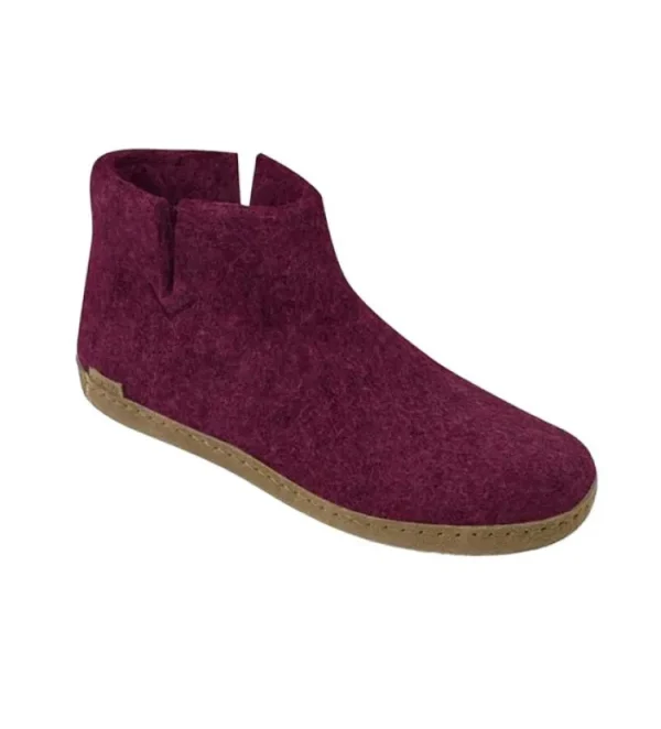 Pantoffels^Glerups G-Boot Cranberry