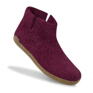 Pantoffels^Glerups G-Boot Cranberry